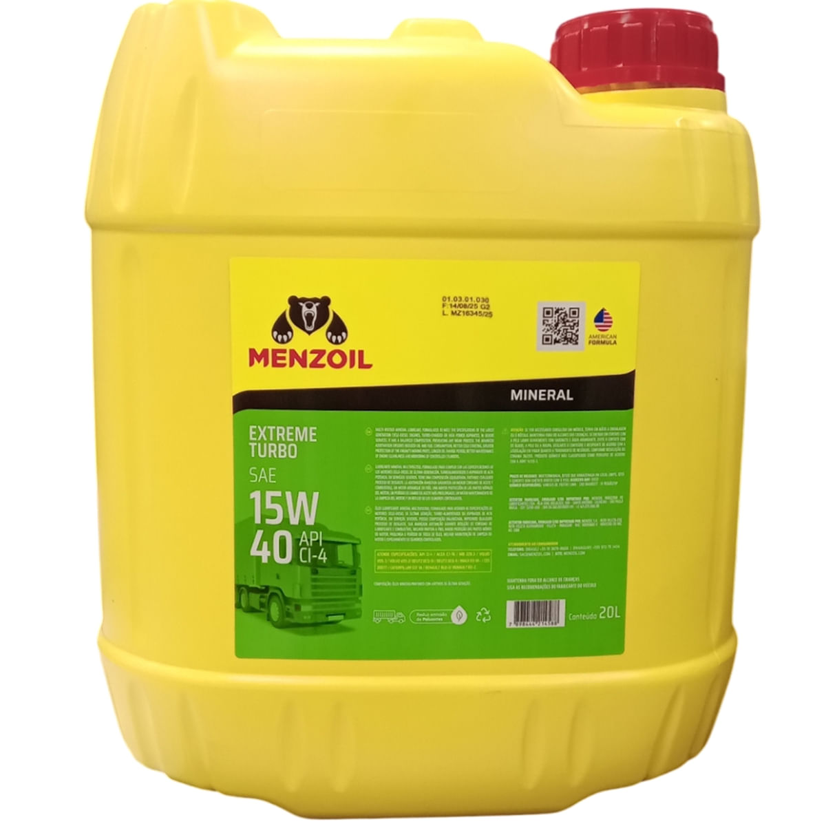 テノール Óleo Extreme Turbo 15W40 20Lt - Altese