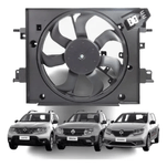 Eletroventilador Logan 1.0 1.6 2013 até 2015 Sandero