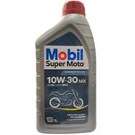 Óleo para Moto Mobil Super Moto SL 10W30 MX Jaso MA2 Semissintético - 1L