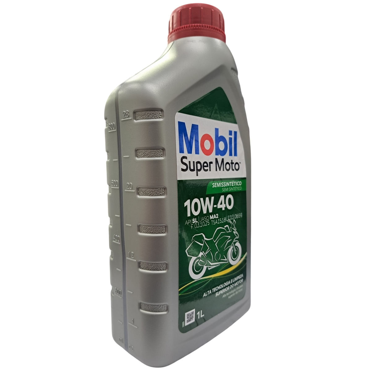 Óleo Para Moto Mobil Super Moto Api SL 10w40 Semissintético Jaso Ma2 ...