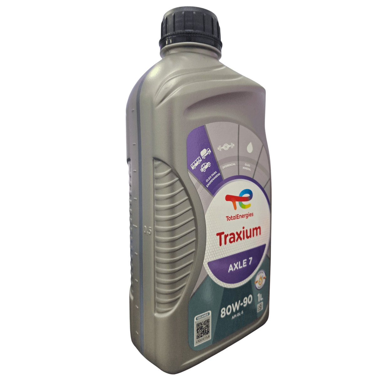 ヒロ　5/5 Óleo para Transmissão Manual TRAXIEM AXLE 7 80W90 GL5 Total - 1L
