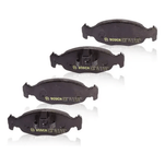 Jogo de Pastilha de Freio Dianteiro Agile Celta Classic Prisma 2009 até 2012