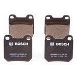 Jogo de Pastilhas do Freio Traseiro Astra Meriva Omega Suprema Vectra Zafira - BOSCH