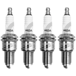 Combo de 4 Velas de Ignição Iridium City Fit 2014 em diante