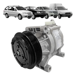 Compressor do Ar Condicionado Palio 2004 até 2009 Punto Strada Siena