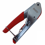 Alicate Crimpar Cabo Coaxial Corpo Aço Carbono Cabo Plástico