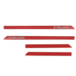 Jogo de Friso Personalizado Vermelho Chili Cruze 2011 em diante