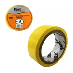 Fita Isolante Anti-chamas Amarela Material de Borracha PVC