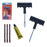 Kit de Reparo de Pneus Aço Carbono PP Borracha