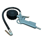 Kit Manual Calibrador Pneu com Manometro Analógico