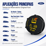 Tampa Reservatório Expansão Original Ford Ka EcoSport Fiesta Focus Ranger DG9Z8100A