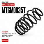 Mola Traseira Corsa Sedan Classic Wagon Prisma 1996 a 2012 Tigre