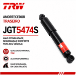 Amortecedor Traseiro Siena Brava Palio TRW JGT5474S