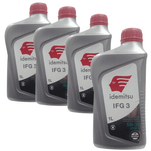 Kit 4 Óleos Lubrificantes do Motor 100% Sintético Idemitsu IFG 3 5W30 API SP/GF-6 Tecnologia Japonesa