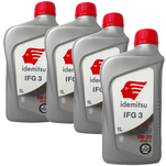 Kit 4 Litros Óleo Lubrificante do Motor 100% Sintético Idemitsu IFG 3 0W20 API SP/GF-6 Tecnologia Japonesa 1L