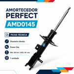 Amortecedor Diantiro Direito Freemont 2012 até 2017 Perfect
