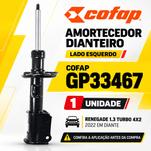 Amortecedor Dianteiro Esquerdo Renegade 2022 em diante Cofap GP33467