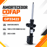 Amortecedor Dianteiro Lado Direito Toro 1.3 Flex 2022 em diante