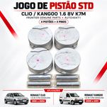 Jogo de Pistão STD com Pinos Clio Kangoo K7M AUTO40471